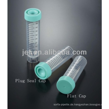 Zentrifugenröhrchen Plug Seal Cap 50ml Self-Standig